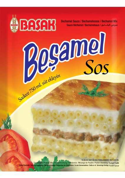 Beşamel Sos 80 gr. x 12 Adet