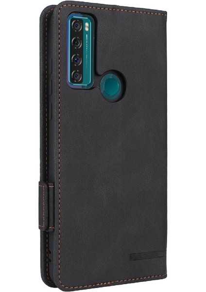 Tcl 20SE Kart Ekleme Deri Için Kılıf Folio Flip Case Tam Koruma (Yurt Dışından) modelleri
