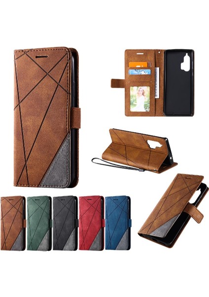 Motorola Moto Kenar Artı Cüzdan Flip Folio Manyetik Darbeye Pu (Yurt Dışından)