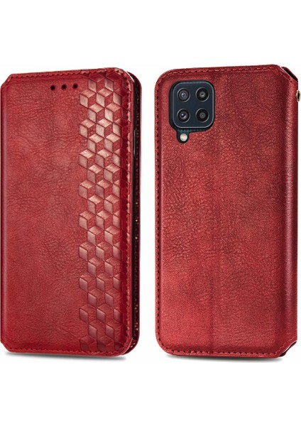 Samsung Galaxy M32 Cüzdan Fonksiyonu Için Zarif Iş Çevirme Kapağı (Yurt Dışından)