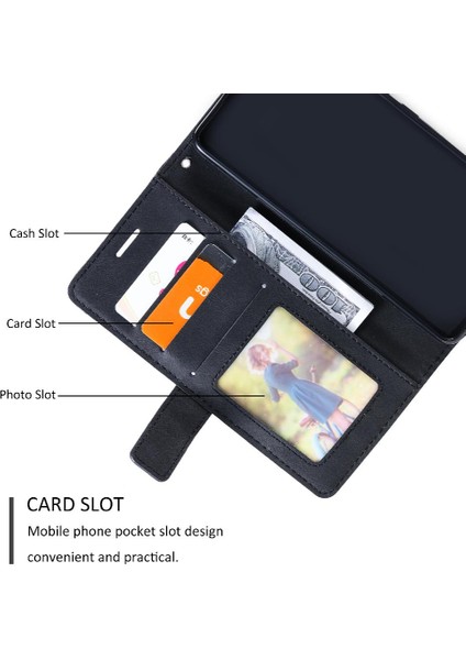Xiaomi Poco X6 Için Kılıf Darbeye Manyetik Pu Deri Cüzdan Flip Folio (Yurt Dışından)