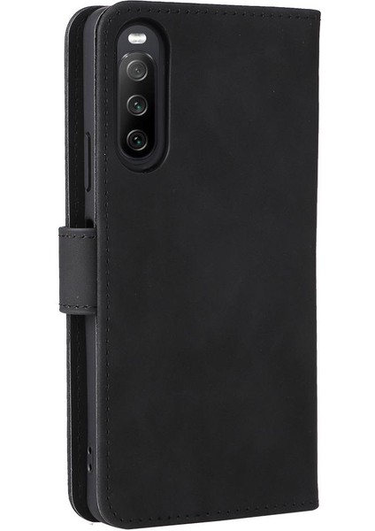 Mays Boutique Kart Tutucu Kickstand Koruyucu Kapak ile Sony Xperia 10 Iv Için Kılıf (Yurt Dışından)