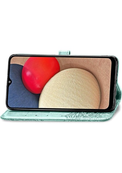 Samsung A02S Kılıf Için Kılıf Zarif Desen Kapak Çevirin Darbeye (Yurt Dışından)