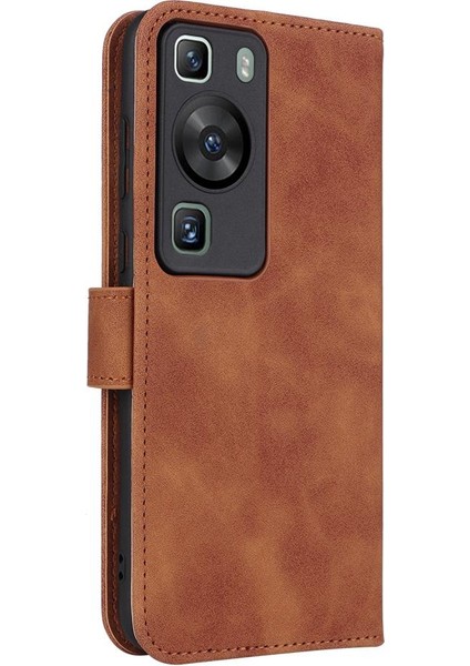 Mays Boutique Huawei P60/P60 Pro 4g Deri Folio Flip Case Kart Ekleme (Yurt Dışından)