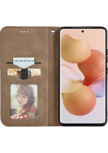 Xiaomi 12 Lite Için Kılıf Cüzdan Kapak Çevirin Basit Iş Darbeye Vaka (Yurt Dışından) fırsatları