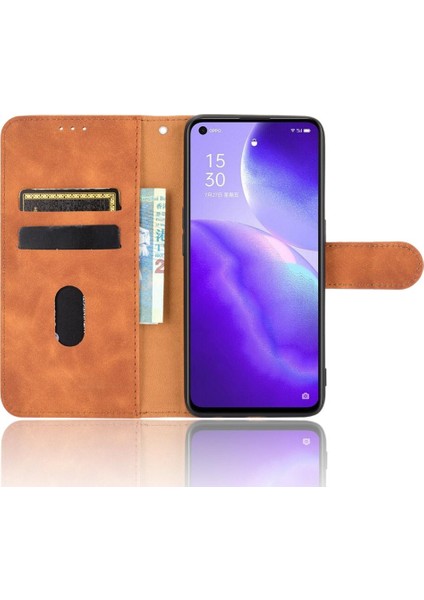 Oppo Reno5 Pro 5g Deri Için Kılıf Folio Flip Case Koruyucu Kapak (Yurt Dışından) indirimleri