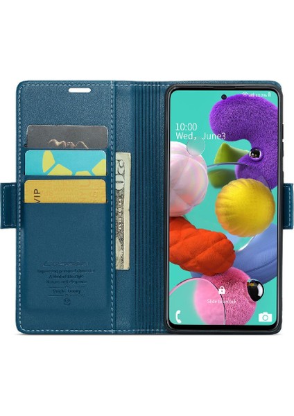 Samsung Galaxy A51 4g Kart Yuvası Anti Dolandırıcılık Darbeye Vaka (Yurt Dışından)