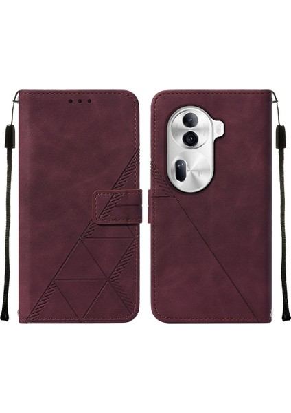 Oppo Için Kılıf Oppo 11 Pro 5g Kredi Kartı Tutucu Pu Deri Cüzdan Kapak (Yurt Dışından)