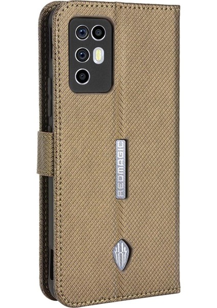 Nubia Kırmızı Sihirli 6r Kart Tutucu Kickstand Manyetik Cüzdan Kapak Için Kılıf (Yurt Dışından) fırsatları