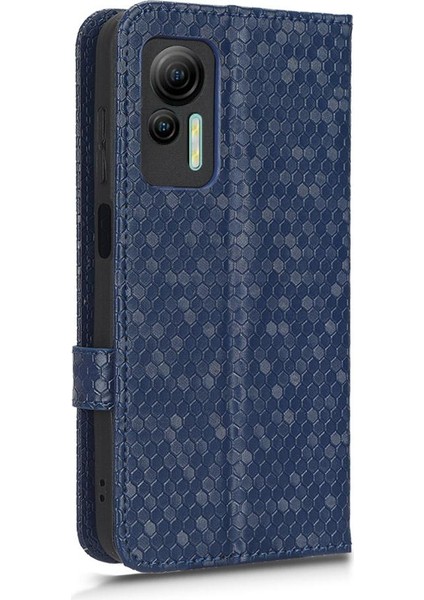 Ulefone Not 14 Için Kılıf Manyetik Toka Deri Cüzdan Kapak Geometrik (Yurt Dışından)