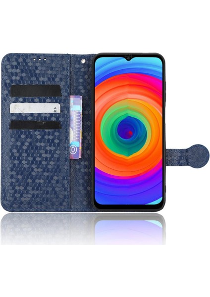 Ulefone Not 14 Için Kılıf Manyetik Toka Deri Cüzdan Kapak Geometrik (Yurt Dışından)