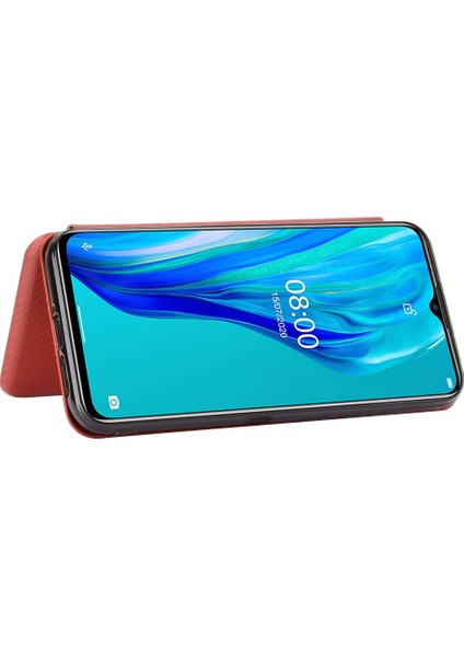 Kart ile Ulefone Not 9p Manyetik Karbon Fiber Tam Koruma Için Kılıf (Yurt Dışından)