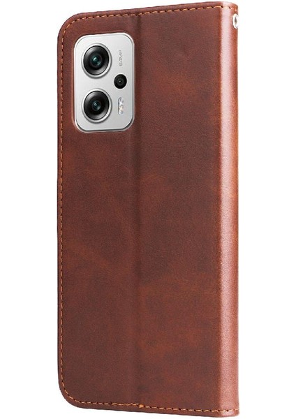 Xiaomi Poco F4 Gt Fermuar Koruyucu Kapak Deri Kart Yuvası (Yurt Dışından)