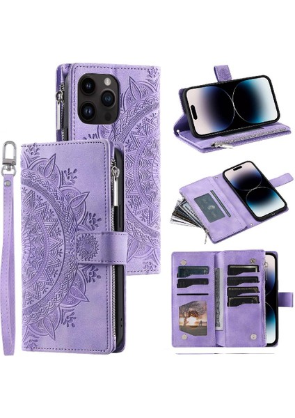 IPhone 15 Için Kılıf Pro Max Alüminyum Metal Logo Mikrofiber Astar Içinde (Yurt Dışından)