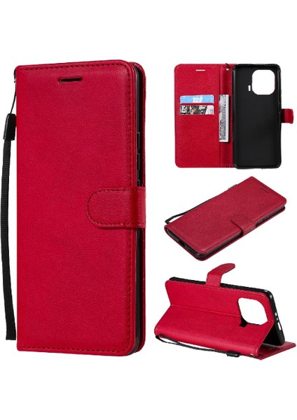 Kart Yuvası Klasik ile Xiaomi 11 Pro Yüksek Kalite Deri Için Flip Case (Yurt Dışından)