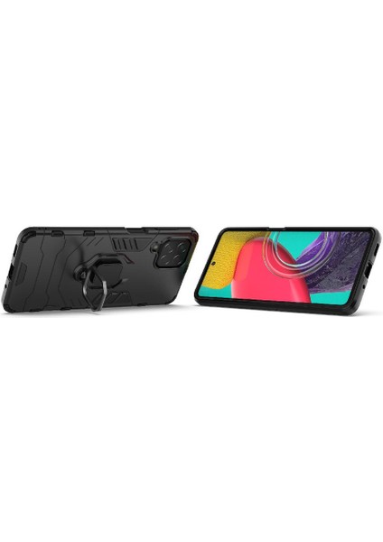 Samsung Galaxy M53 5g Için Kılıf 360 &deg; Dönen Halka Darbeye Kapak Askeri (Yurt Dışından) indirimleri