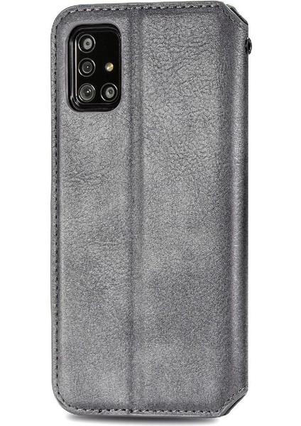 Samsung Galaxy A71 5g Zarif Iş Kapak Çevirin Cüzdan Kılıf (Yurt Dışından)