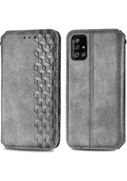 Samsung Galaxy A71 5g Zarif Iş Kapak Çevirin Cüzdan Kılıf (Yurt Dışından)