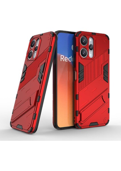 Xiaomi Redmi Için 12 4g Sağlam Askeri Kickstand Koruyucu Kapak (Yurt Dışından)