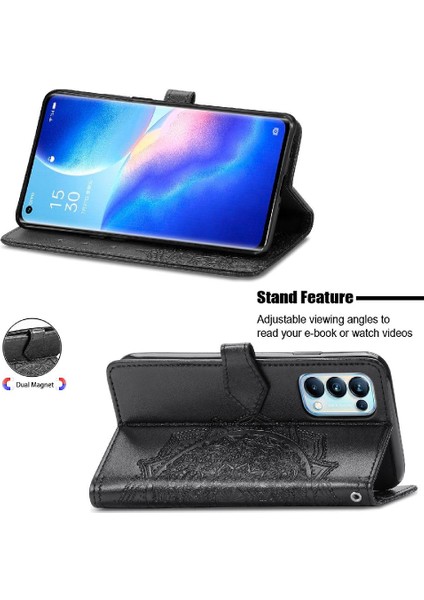Oppo Oppo 5 Pro Için Basit Iş Darbeye Dayanıklı Zarif Desen (Yurt Dışından) modelleri