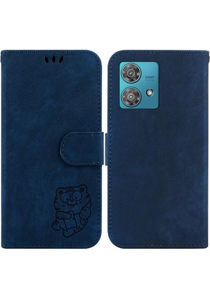 Motorola Kenar 40 Neo Için Kılıf Tutucu Kapak Kart Cep Flip Folio Sevimli (Yurt Dışından)