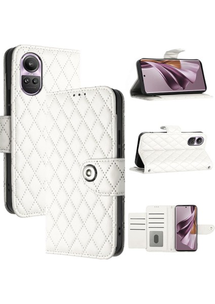 Oppo Oppo 10 Pro 5g Için Kılıf Cüzdan Kapak Kart Tutucu Bilek Şeridi Şık (Yurt Dışından)