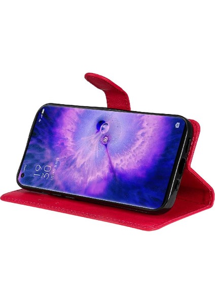 Oppo Bulmak Için Flip Case X5 Pro Yüksek Kaliteli Deri Klasik Düz Renk (Yurt Dışından)