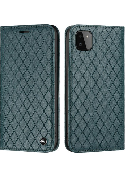 Samsung Galaxy A22 5g Flip Cüzdan Manyetik Kabuk Kart Yuvaları (Yurt Dışından)