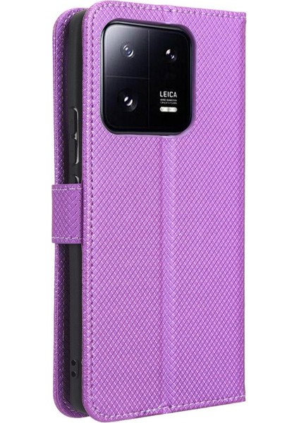 Xiaomi 13 Pro Kart Tutucu Kapak Manyetik Cüzdan Kickstand (Yurt Dışından)