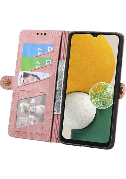 Samsung Galaxy A13 5g Için Flip Case Deri Kılıf Cüzdan Basit Iş (Yurt Dışından) indirimleri