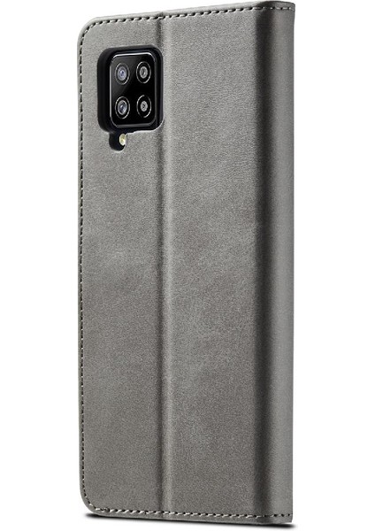 Samsung Galaxy Case 5g Buzağı Doku Yatay Çevir Deri Kılıf (Yurt Dışından)