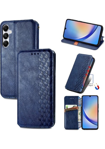 Samsung Galaxy A35 5g Cüzdan Fonksiyonu Için Kılıf Deri Kılıf Moda Çevir (Yurt Dışından)