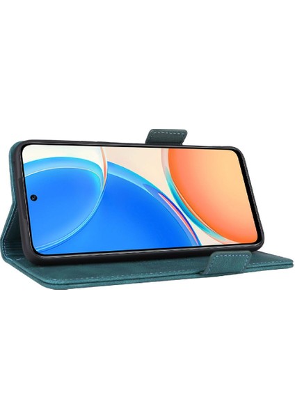 Onur X8 Deri Folio Flip Case Kart Ekleme Koruyucu Tam Için Kılıf (Yurt Dışından)