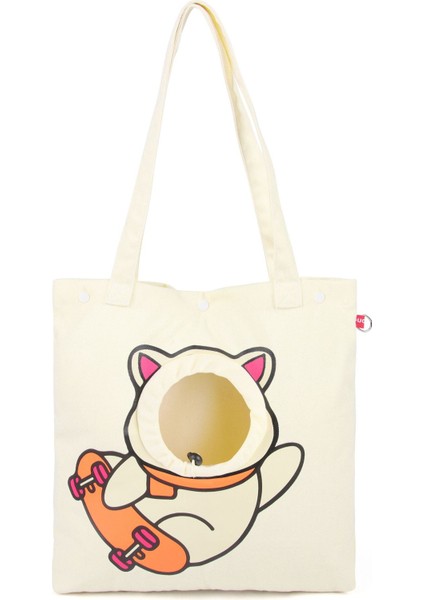 Taşınabilir Kedi Gezi Çantası Omuz Crossbody Evcil Hayvan Çantası (Yurt Dışından) M