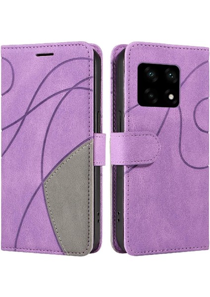 Kart ile Oneplus 10 Pro Kickstand Koruyucu Iki Renkli Dikiş Için Kılıf (Yurt Dışından)