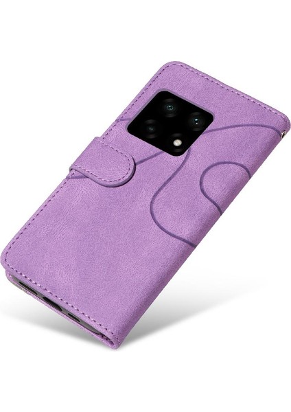 Kart ile Oneplus 10 Pro Kickstand Koruyucu Iki Renkli Dikiş Için Kılıf (Yurt Dışından)