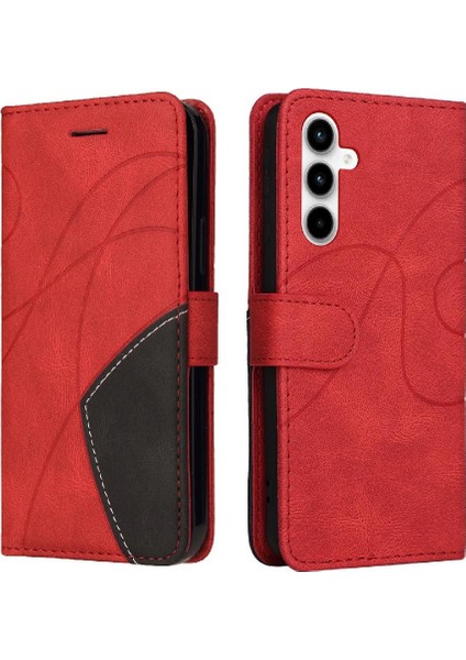 Samsung Galaxy A35 5g Için Kılıf Kart Yuvası Standı ile Pu Deri Flip Folio (Yurt Dışından)