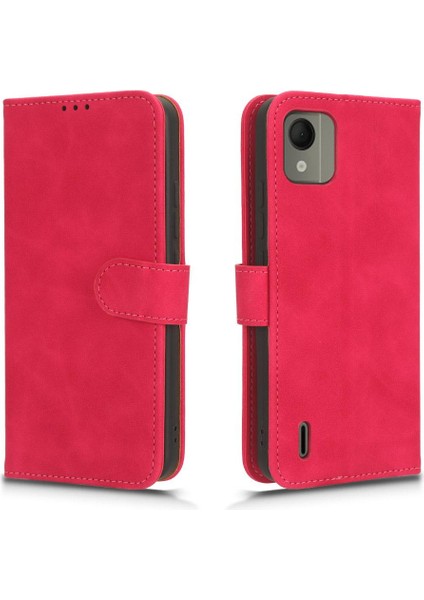 Nokia C110 4g Için Kılıf Tam Koruma Koruyucu Kapak Deri Folio (Yurt Dışından)