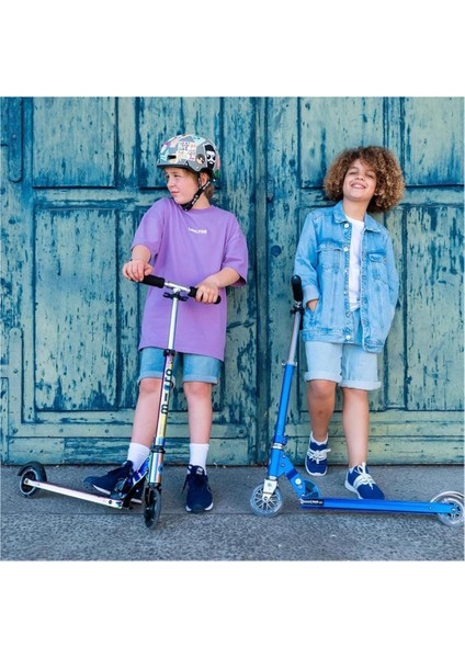 2 Tekerlekli Scooter Sprite LED Saphire Blue