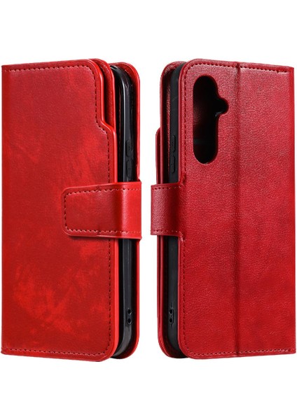 Samsung Galaxy Case 5g Manyetik Pu Deri 9 Kart Yuvaları Cüzdan (Yurt Dışından)