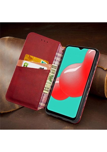 Samsung Galaxy A32 5g Için Kılıf Deri Kılıf Cüzdan Fonksiyonu Zarif (Yurt Dışından) modelleri