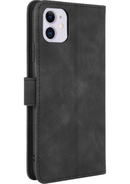 Iphone 11 Için Kılıf Deri Folio Flip Case Koruyucu Kapak Tam Kart (Yurt Dışından)