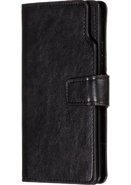 Samsung Galaxy S10 Lite Manyetik 9 Kart Yuvaları Cüzdan Pu Deri (Yurt Dışından)