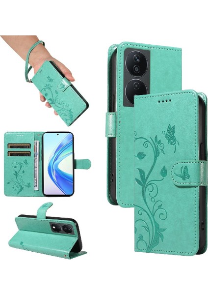 El Kayışı ve Kart Yuvası Yüksek Onur X7B Cüzdan Telefon Kılıfı Için Kılıf (Yurt Dışından)