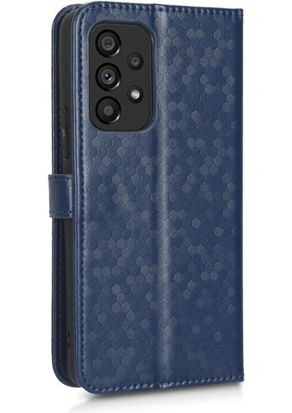 Samsung Galaxy A53 5g Için Geometrik Desen Deri Cüzdan Kapak (Yurt Dışından) modelleri