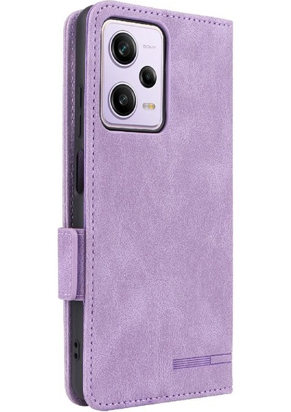 Xiaomi Redmi NOTE12 Pro 5g Deri Kart ile Folio Flip Case (Yurt Dışından)