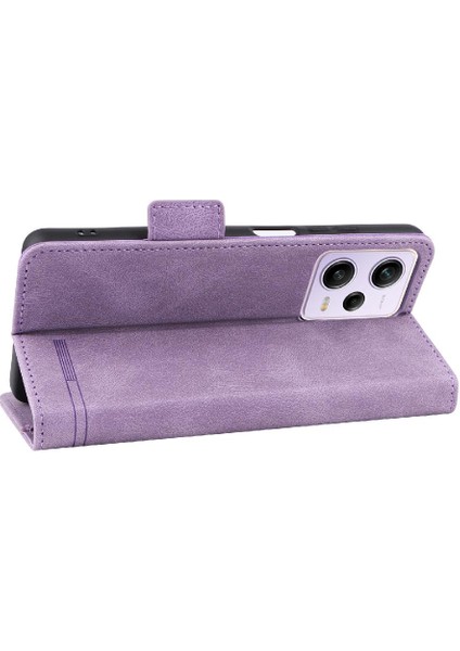 Xiaomi Redmi NOTE12 Pro 5g Deri Kart ile Folio Flip Case (Yurt Dışından)