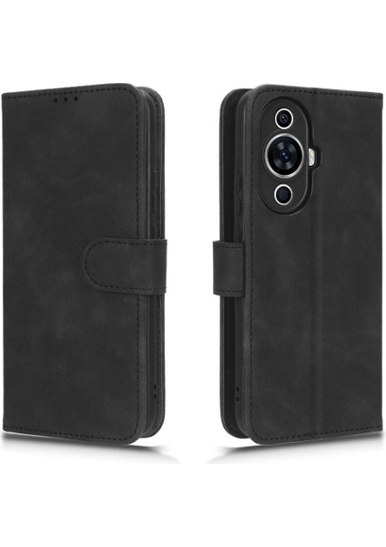 Huawei P30 Lite Deri Folio Flip Case Kart Ekleme Kapak Için Kılıf (Yurt Dışından)