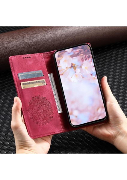 IPhone 12 Için Kılıf Pro Max Kart Ekleme Pu Deri Yan Toka Tam (Yurt Dışından)