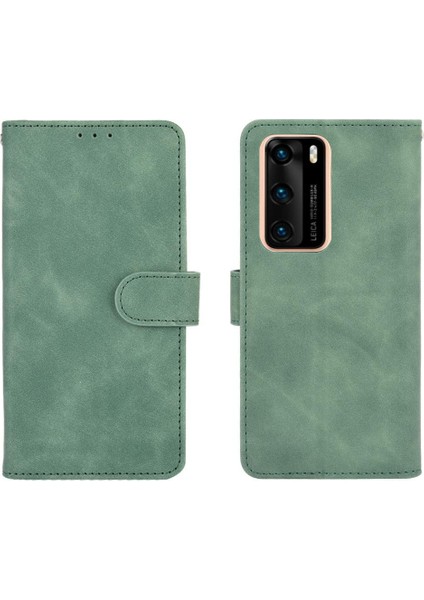 Kart Tutucu Kickstand Koruyucu Kapak ile Huawei P40 Için Kılıf Tam (Yurt Dışından)